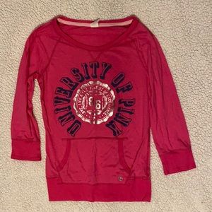 ⭐️3/$5⭐️PINK 3/4 Sleeve shirt